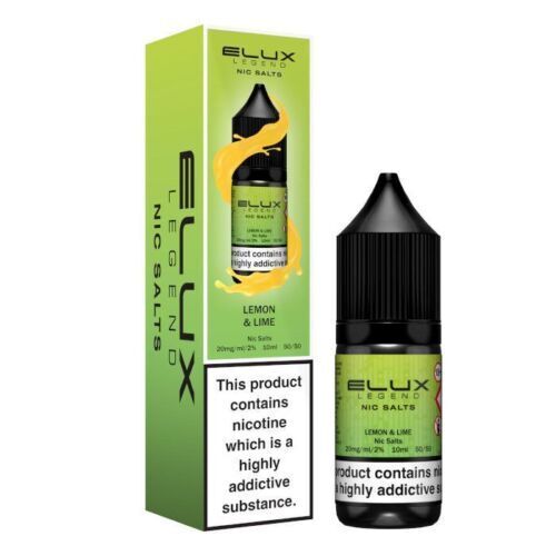 Elux Nic Salt 10ml E Liquid Vape Juice 50VG/50PG Buy 3 Get 1 FREE