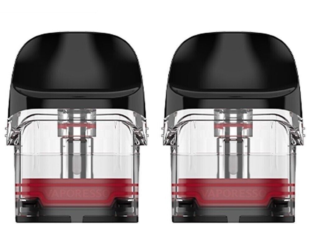 VAPORESSO Luxe Q Empty Replacement Pods 0.8 | 1.2| ohm Pack of 2