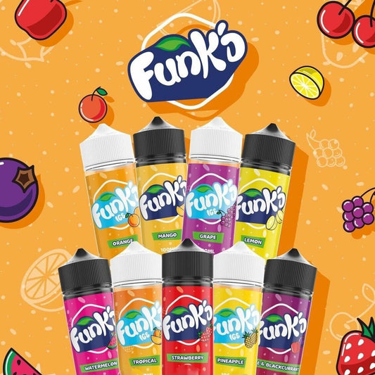 Funk'D 100ml E- liquid Vape Juice No Nicotine