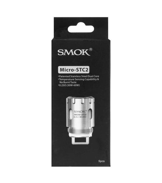 SMOK Micro STC2 Dual Core Coil 0.25Ω (30-60W) Pack Of 5