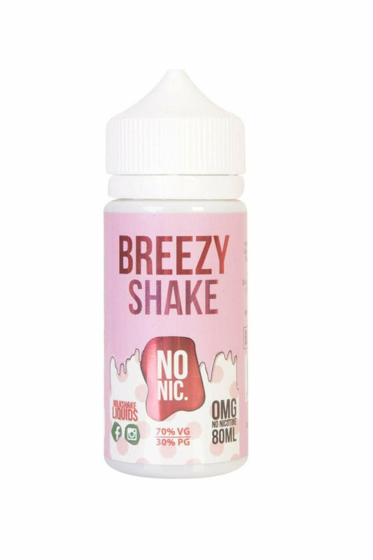 Milkshake Liquids 80ML E- liquid No Nicotine Buy 3 Get 1 Free