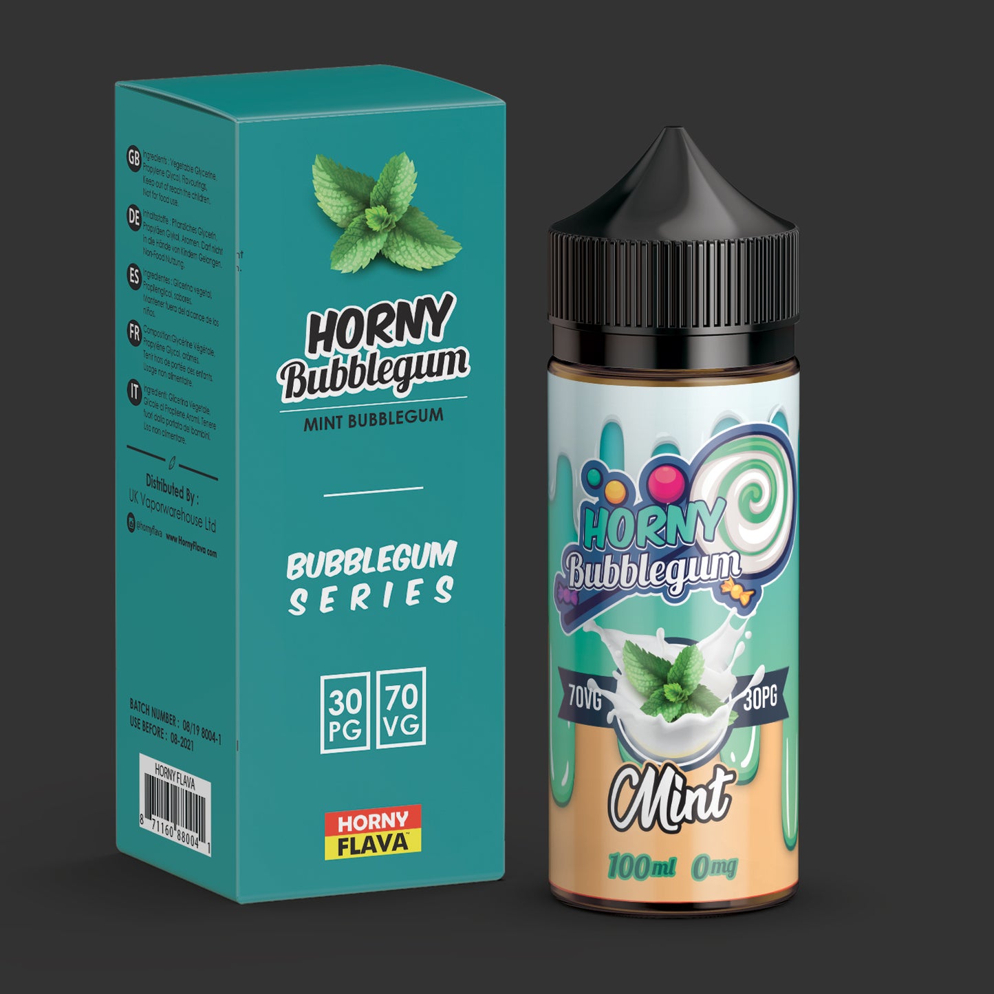 Horny Flava 100ML E- liquid Shortfill