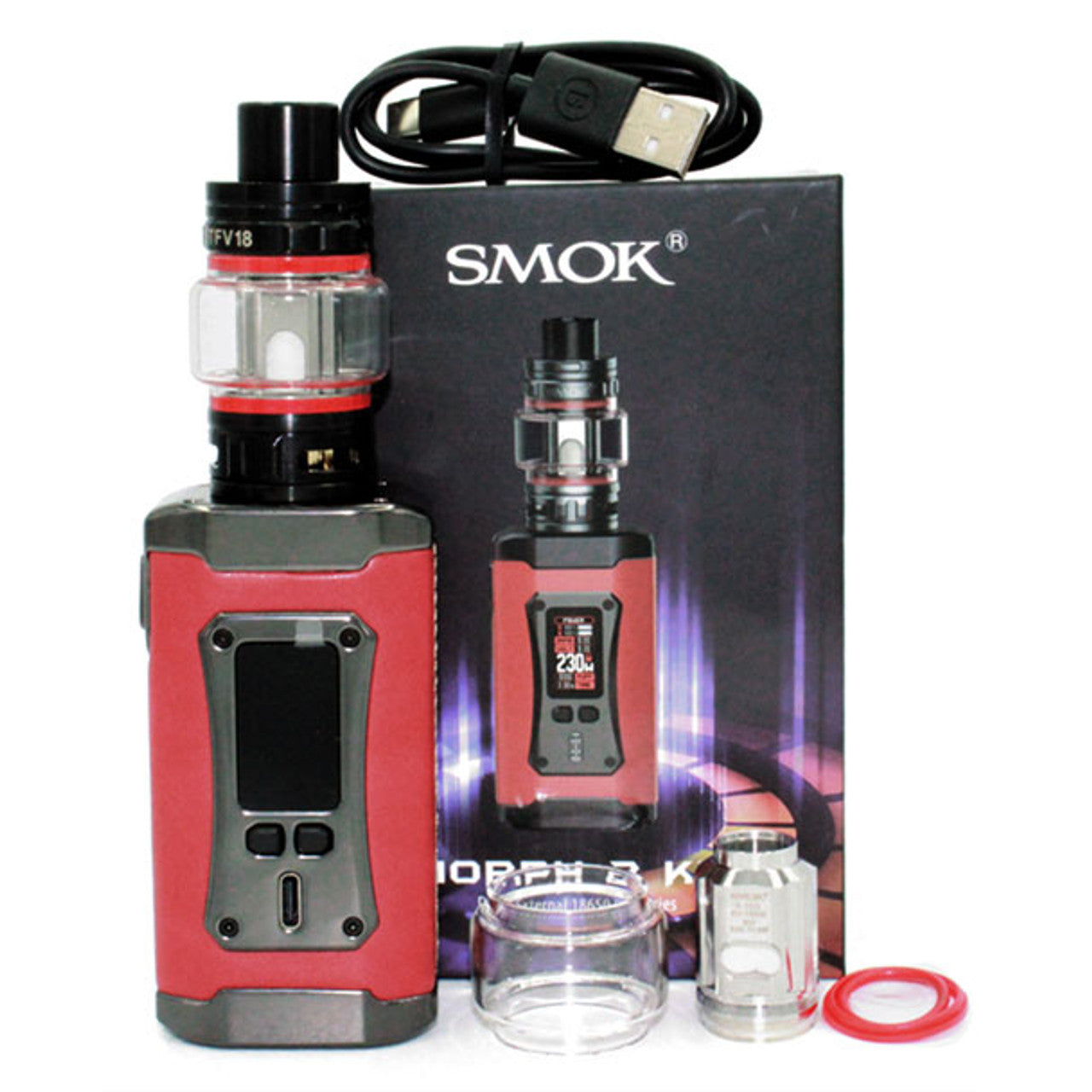 SMOK MORPH 2 Kit 230W With Extension Glass