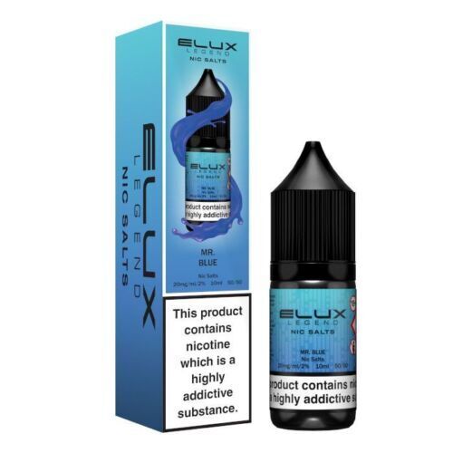 Elux Nic Salt 10ml E Liquid Vape Juice 50VG/50PG Buy 3 Get 1 FREE