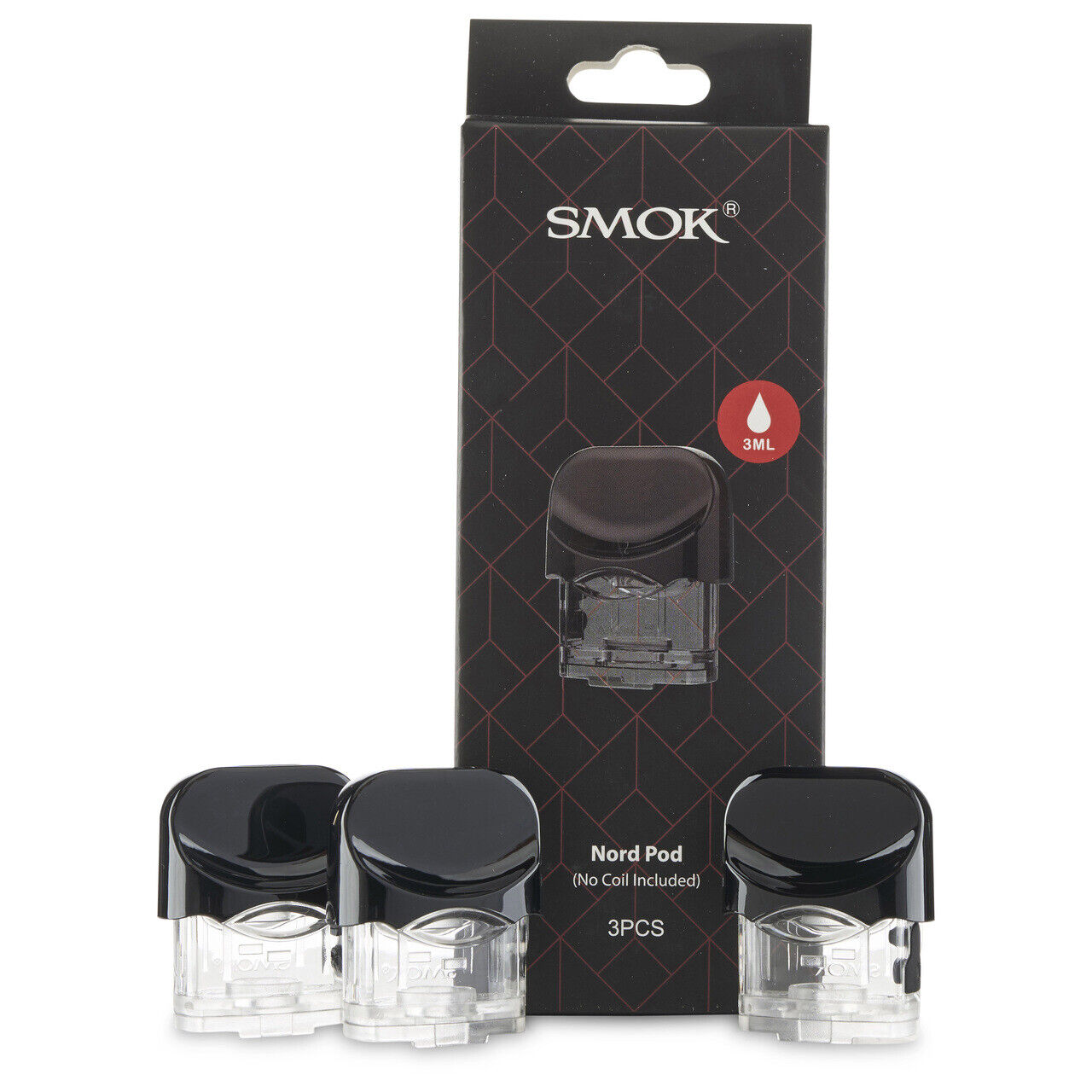 SMOK Nord Pod (No Coil Included) 2ml Pack Of 3