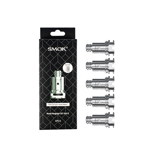 SMOK Nord Regular DC 0.6Ω Coil Pack Of 5 Free Delivery