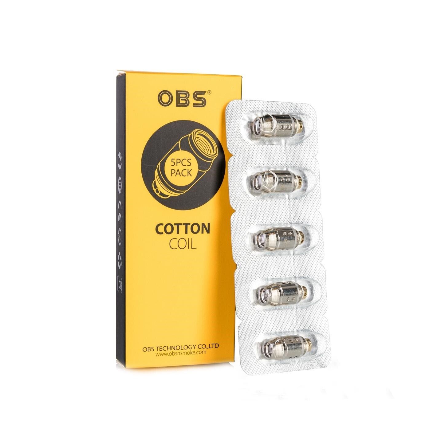 OBS M1 Mesh, M3 Mesh, S1 Coils Pack Of 5