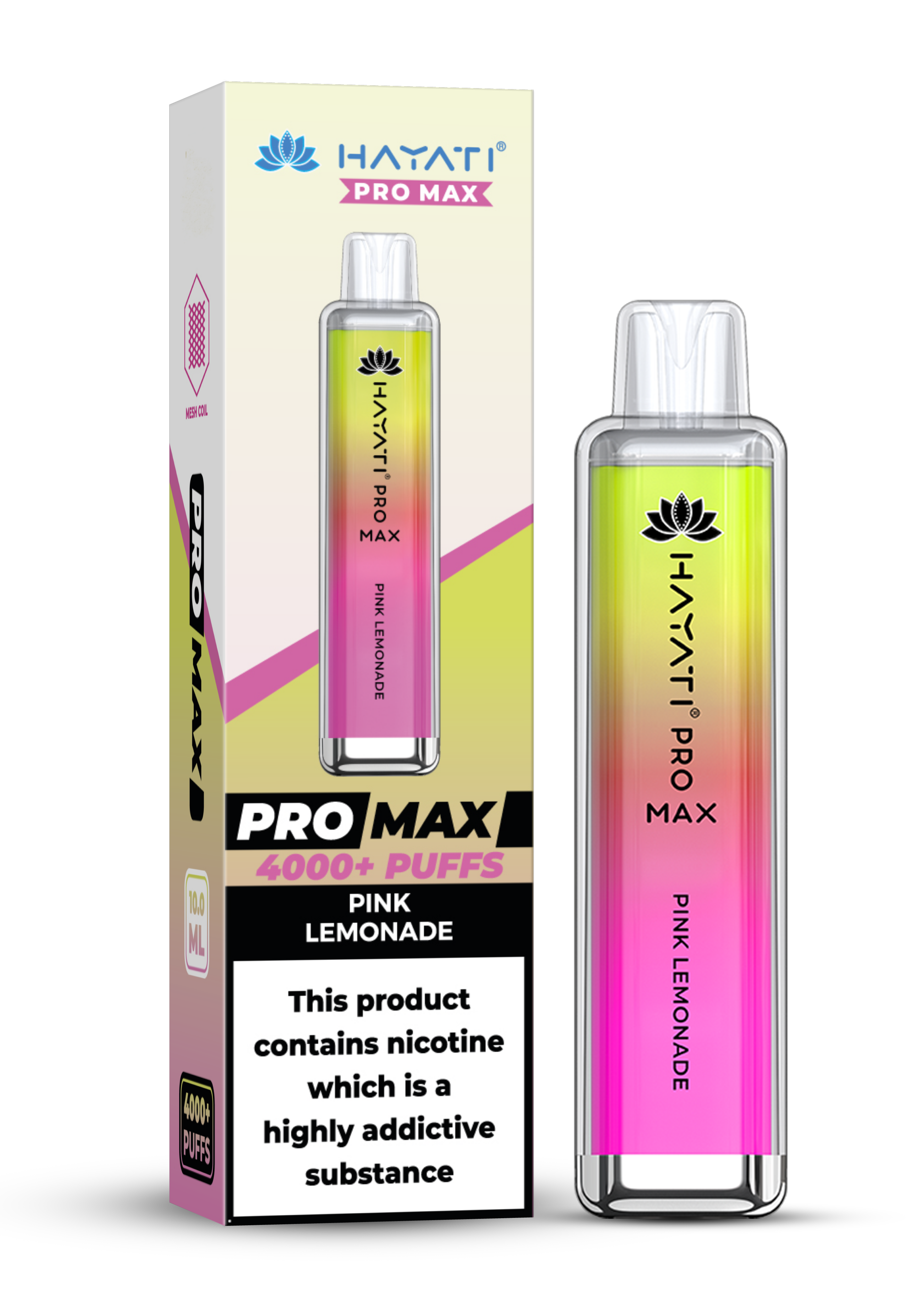 Hayati Crystal Pro Max 4000 0% No Nicotine Disposable Vape vapestation Hayati Crystal Pro Max 4000 0% No Nicotine Disposable Vape vapestation