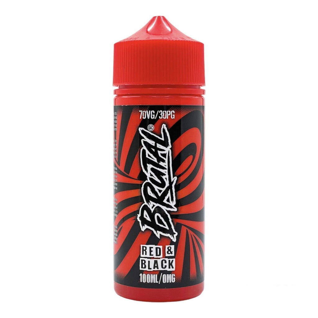 Brutal Short Fill E Liquid Vape Juice 0mg 100ml No Nicotine By Just Juice