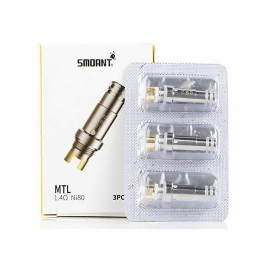 SMOANT Pasito 1.4Ω MTL Ni80 Coil Pack Of 3