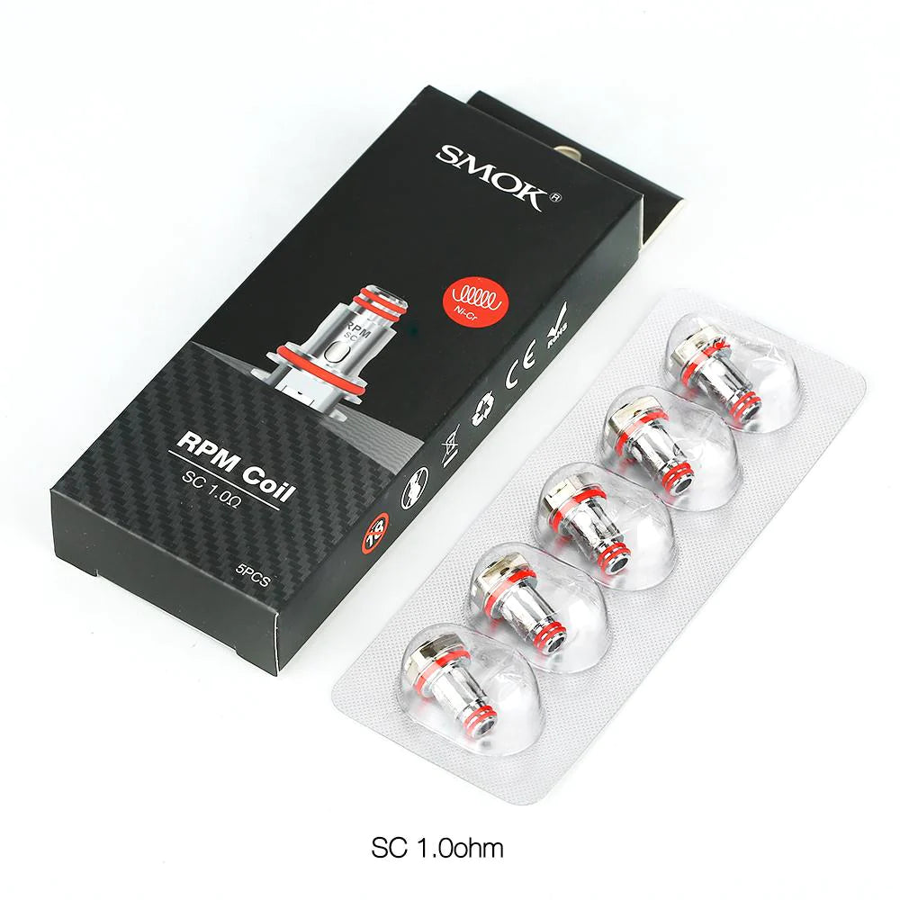 SMOK RPM40 SC 1.0Ω Coil Pack Of 5