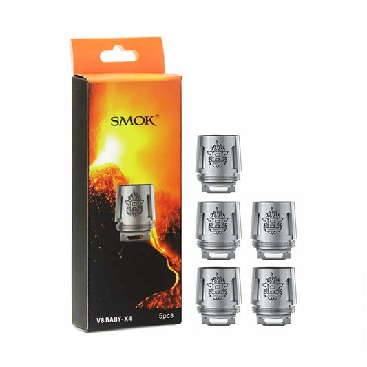 SMOK V8 Baby X4 Quadruple Coil 0.15Ω (30-70W) Pack Of 5