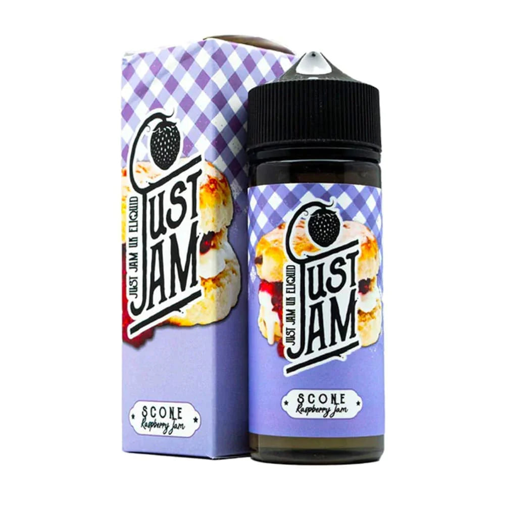 Just Jam 100ML E- liquid No Nicotine - A Taste of British Summertime