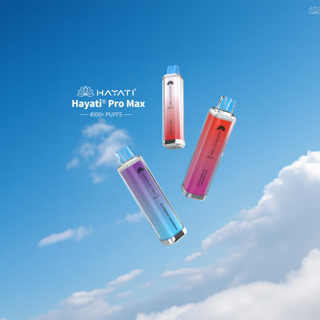 Box of Hayati Pro Max Disposable Vape 4000 Puffs 2% Nicotine