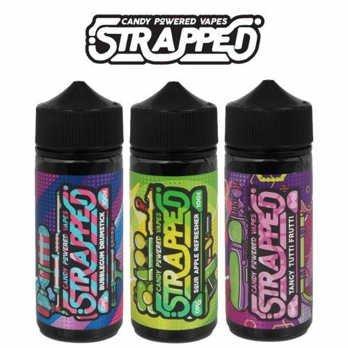 Strapped 100ML E- liquid Vape Juice No Nicotine Shortfill