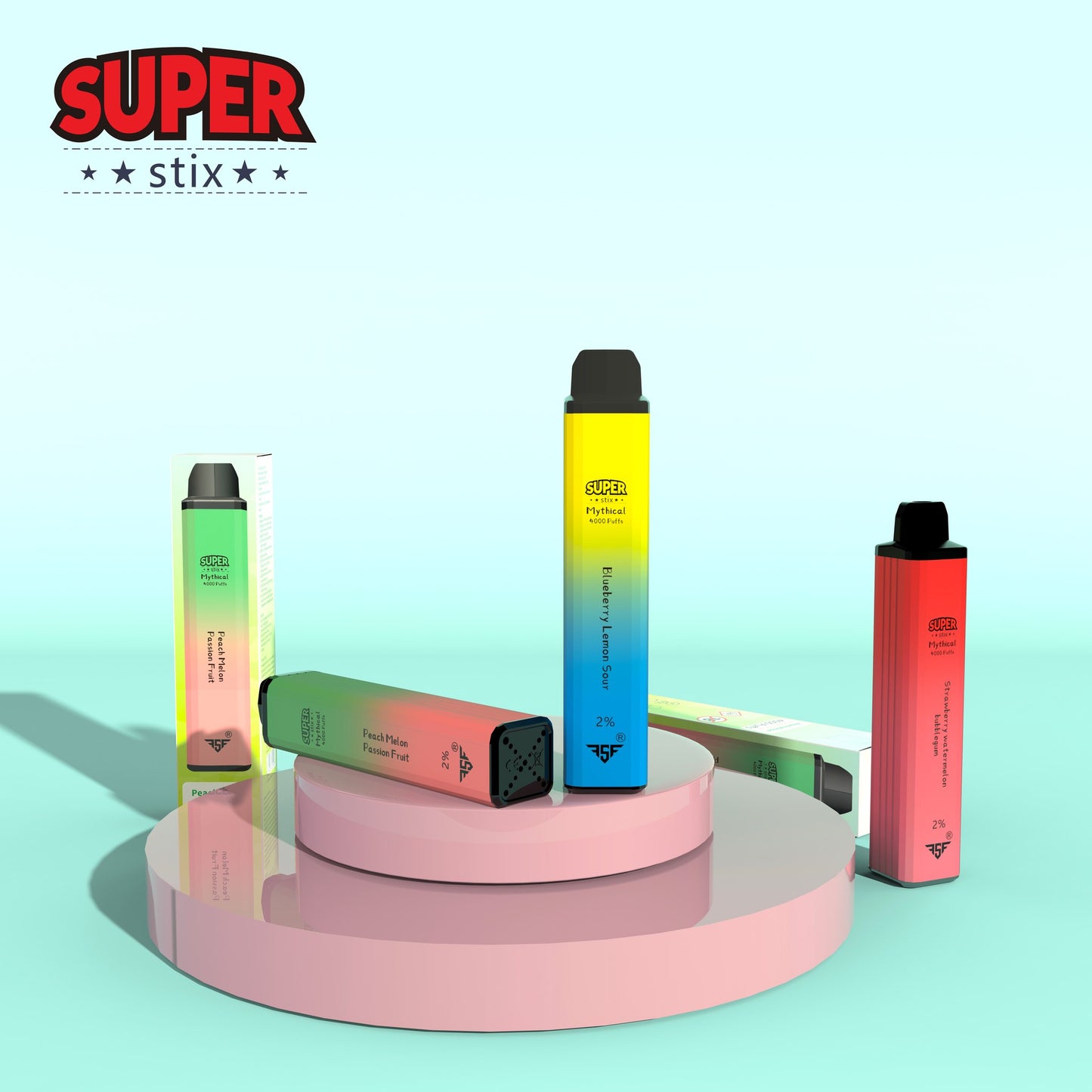 Super Stix Mythical 4000 Puffs