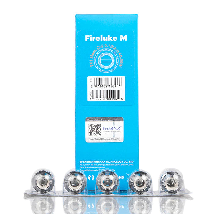 FreeMax Fireluke Mesh X1/ X2/ X3/ X4/ TX1/ TX2/ TX3 Coil Pack Of 5