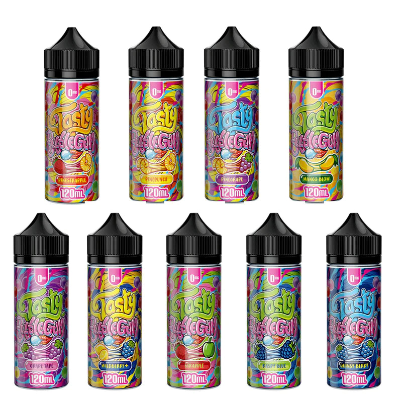 Tasty Fruity 120ML E-liquid Vape Juice No Nicotine Buy 3 Get 1 FREE