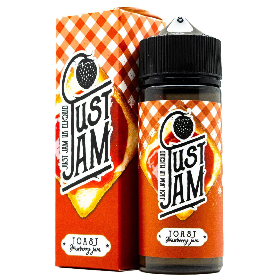 Just Jam 100ML E- liquid No Nicotine - A Taste of British Summertime