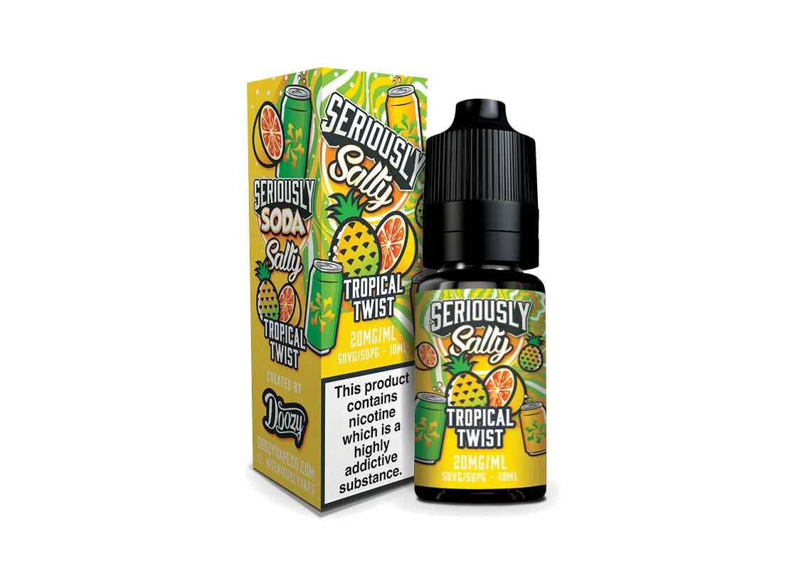 Seriously Salty Soda Nic Salts 10MG/20MG 10ML E- liquid Buy 3 Get 1 FREE