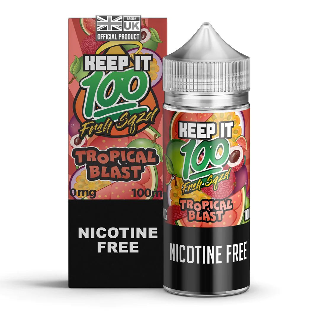 Keep It 100 E Liquid 100ML No Nicotine TPD