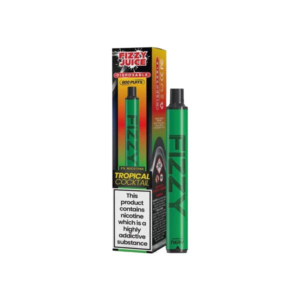 Fizzy Juice Disposable Bar 600 Puffs 550mAh Buy 3 Get 1 Free (Add 4)