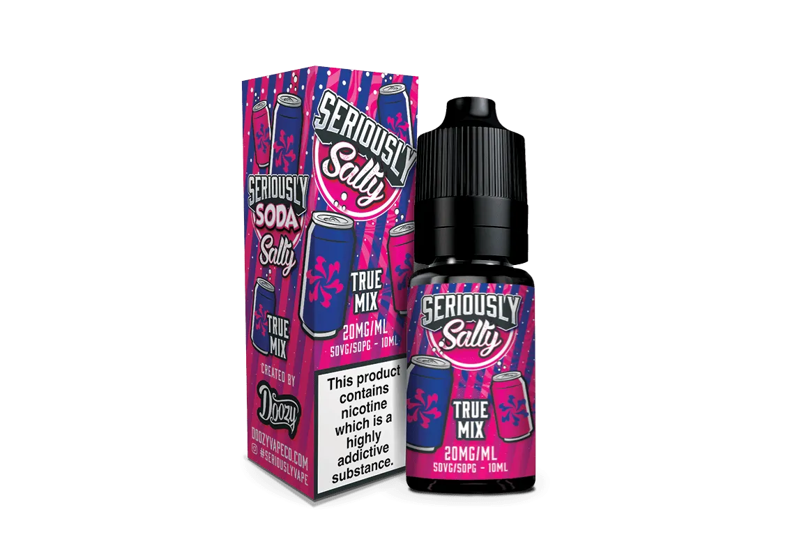 Seriously Salty Soda Nic Salts 10MG/20MG 10ML E- liquid Buy 3 Get 1 FREE