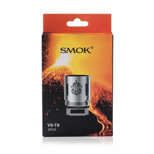 SMOK V8-T8 Octuple Coil 0.15Ω (50-260W) Pack Of 3