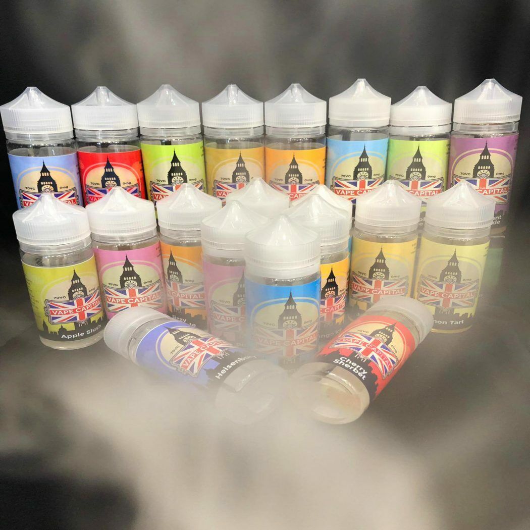 Vape Capital 100ml E- liquid No Nicotine