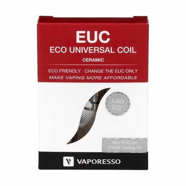 Vaporesso EUC Ceramic Drizzle Coil 1.3Ω | 1.4Ω | 0.6Ω Pack Of 5