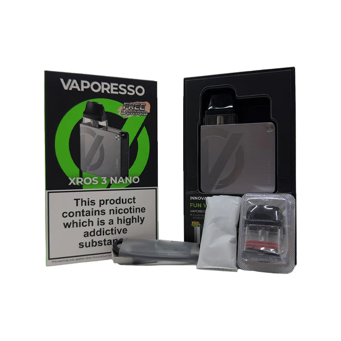 Vaporesso Xros 3 Nano Vape Kit - Compact, Powerful, and Portable