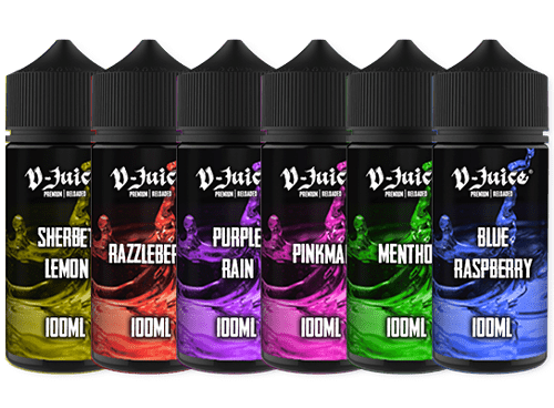 V Juice 100ML E-Liquid No Nicotine TPD