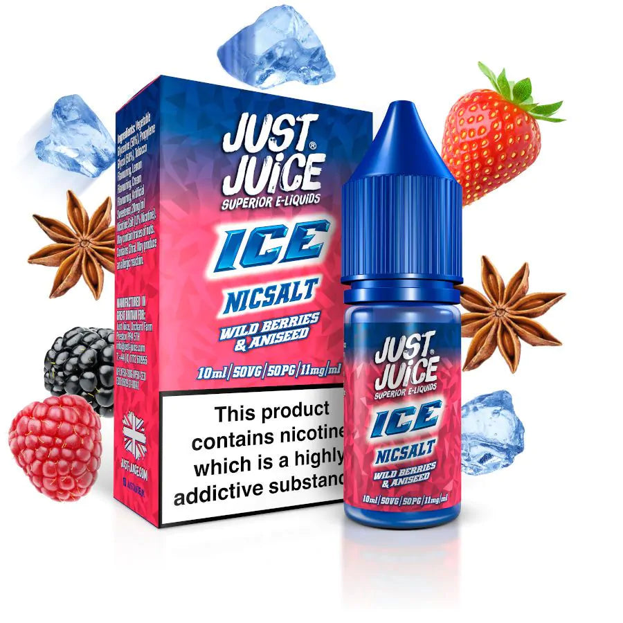 Just Juice Nic Salts 11MG/20MG 10ML Buy 3 Get 1 FREE