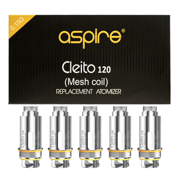 Aspire Cleito 120 0.16Ω, 120 Mesh 0.15Ω Pack of 5