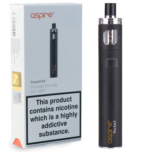 Aspire Pockex Kit 23W 1500mAh With Extension Glass