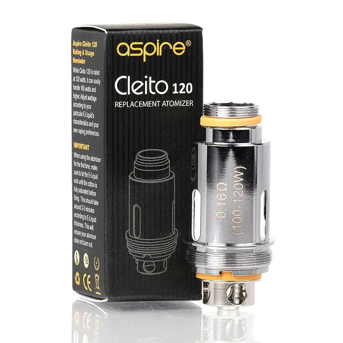 Aspire Cleito 120 0.16Ω, 120 Mesh 0.15Ω Pack of 5