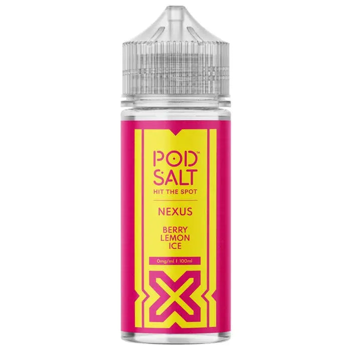 POD SALT NEXUS 100ml 0mg 70VG 30PG NO Nicotine E liquid New Flavours Series