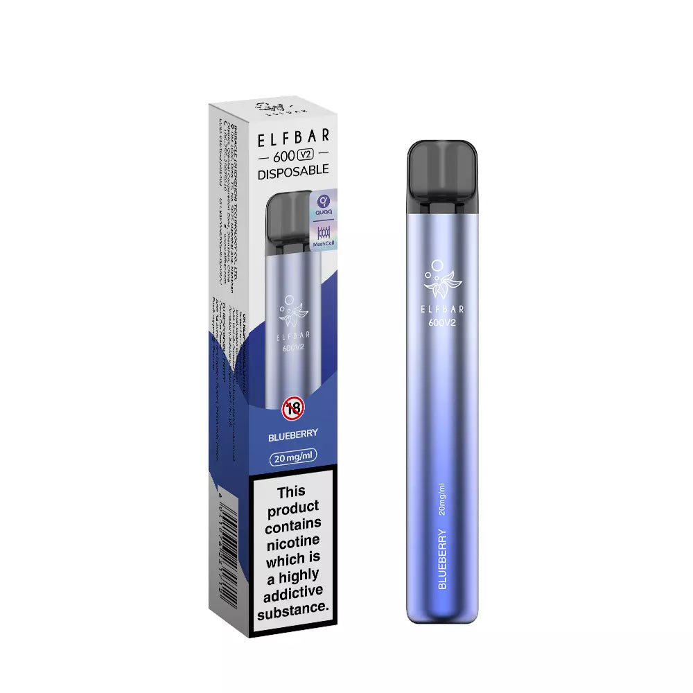 ELFBAR 600 V2 Disposable Vape 600 Puffs-Recyclable