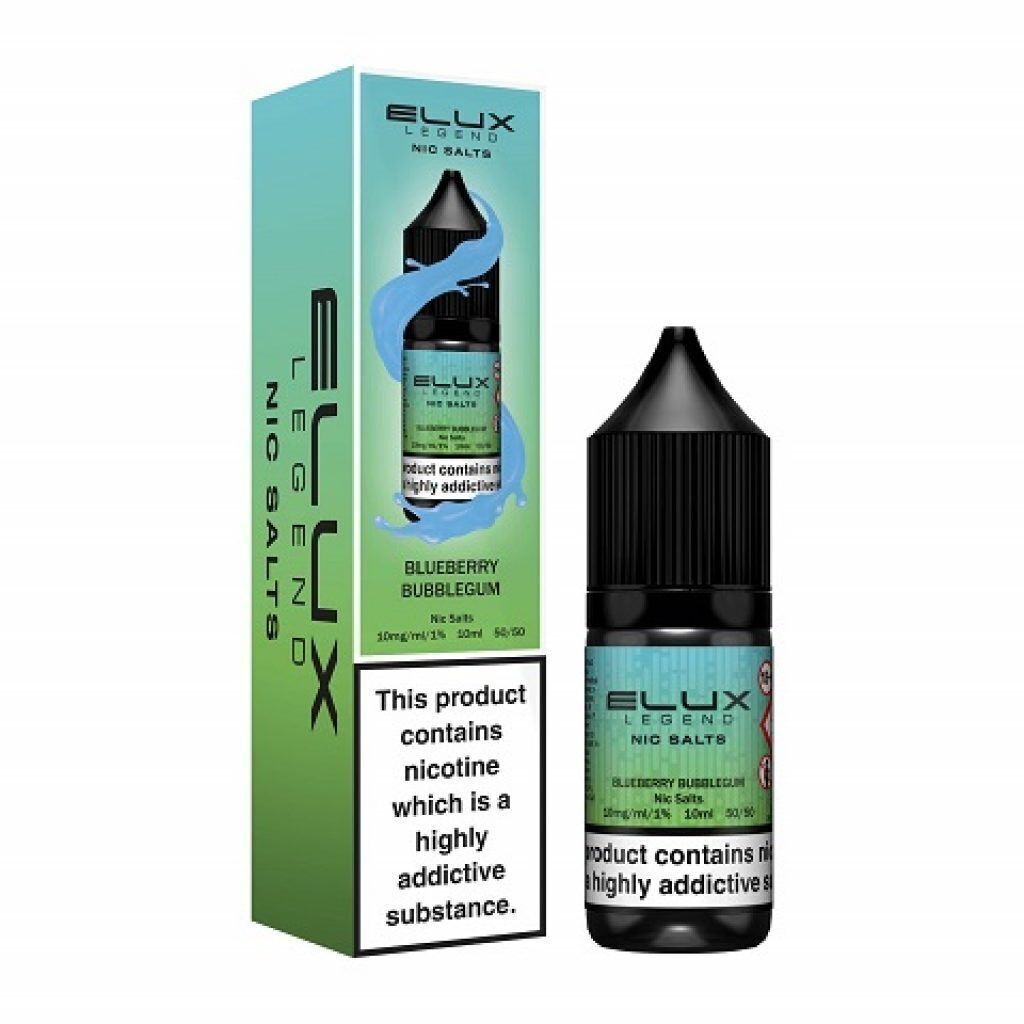 Elux Nic Salt 10ml E Liquid Vape Juice 50VG/50PG Buy 3 Get 1 FREE