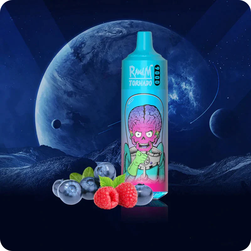 Box of 10 RandM Tornado 9000 Puffs Disposable Vape 0mg TPD Compliant