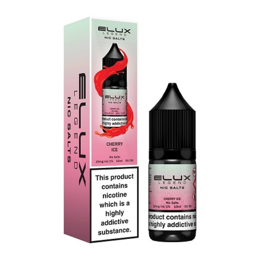 Elux Nic Salt 10ml E Liquid Vape Juice 50VG/50PG Buy 3 Get 1 FREE