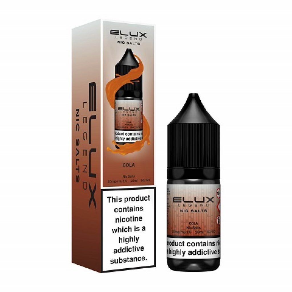 Elux Nic Salt 10ml E Liquid Vape Juice 50VG/50PG Buy 3 Get 1 FREE