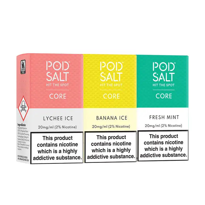 Pod Salts 10ml Salts 11mg 20mg E Liquid All Ranges Buy 3 Get 1 FREE