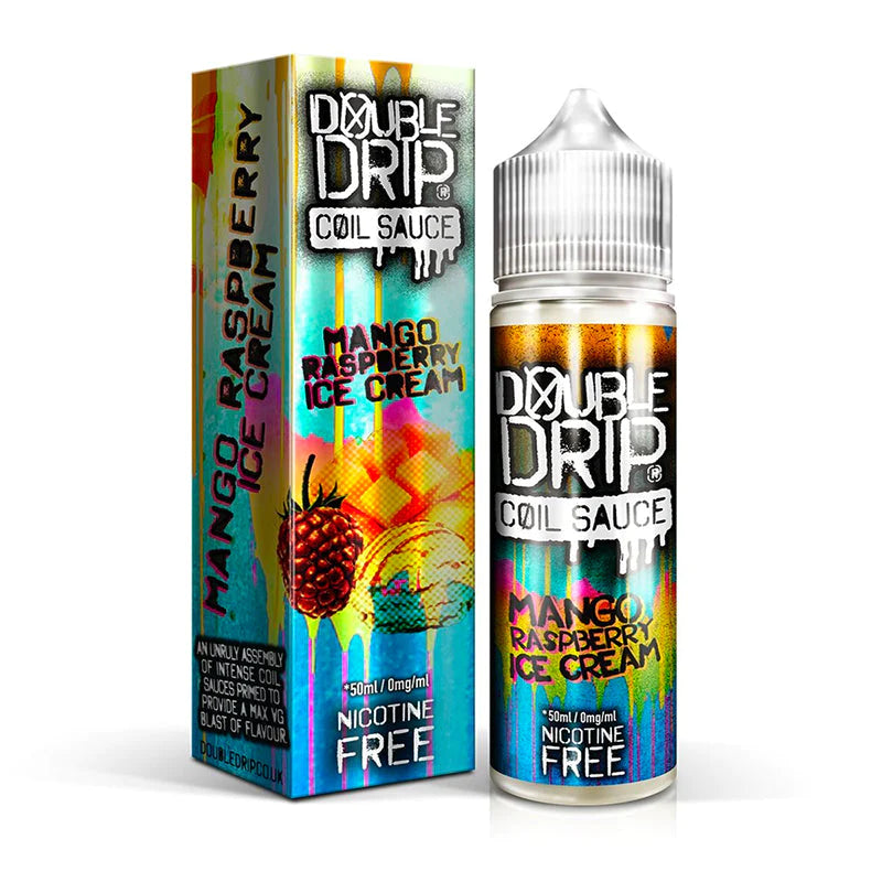 Double Drip 50ml 0MG - No Nicotine E Liquid Vape Juice Shortfill