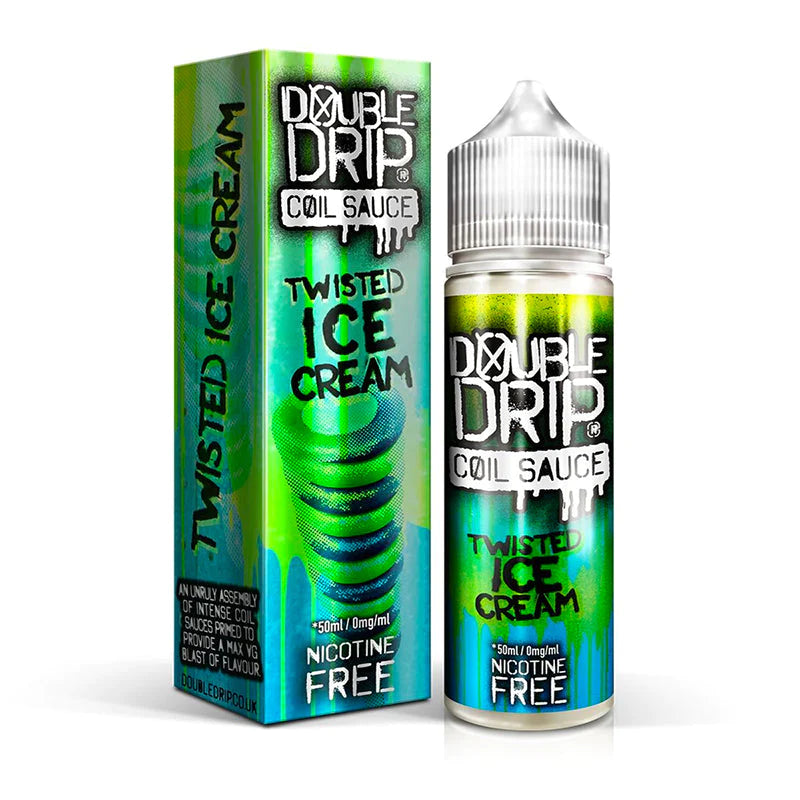 Double Drip 50ml 0MG - No Nicotine E Liquid Vape Juice Shortfill