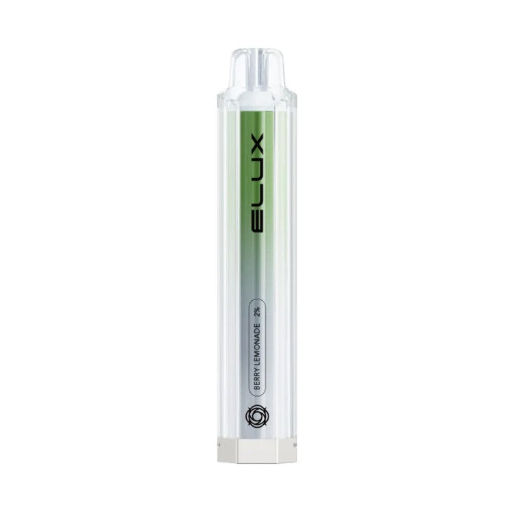 Box of 10 Elux Cube Crystal 600 Disposable Vape Bar 2ml 20mg 600 Puffs