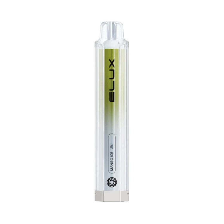 Box of 10 Elux Cube Crystal 600 Disposable Vape Bar 2ml 20mg 600 Puffs