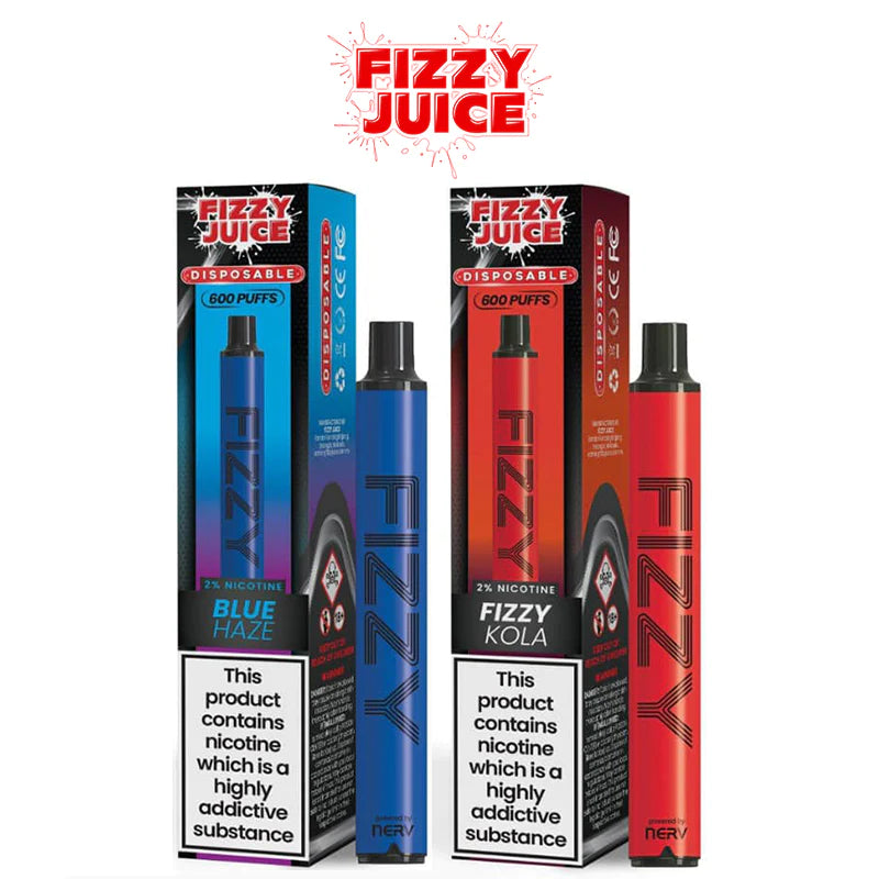 Fizzy Juice Disposable Bar 600 Puffs 550mAh Buy 3 Get 1 Free (Add 4)