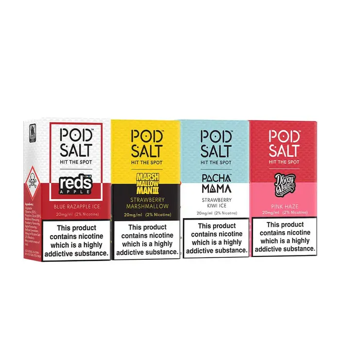 Pod Salts 10ml Salts 11mg 20mg E Liquid All Ranges Buy 3 Get 1 FREE