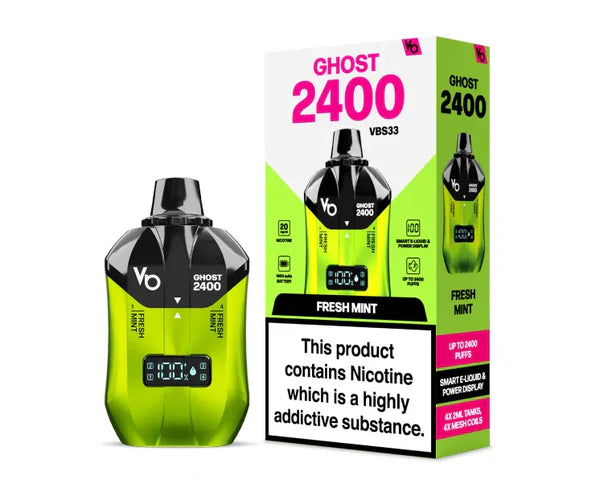 Ghost 2400 Puffs  UK's Best Seller